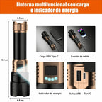 Lanterna Tática LED 3000 Lúmens com Lente de Ignição Multifuncional à Prova d'Água | FYREBEAM™