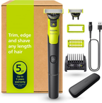 OneBlade Face 360 Aparador de Pelos Faciais + 1 lâmina extra, pente 5 em 1
