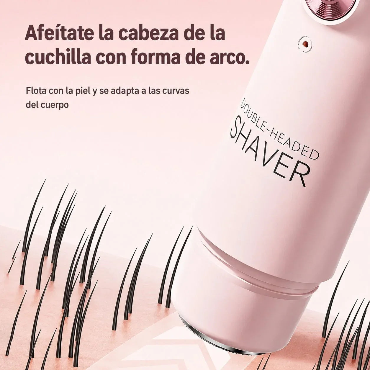Depiladora Elétrica Feminina 2 em 1 para Rosto, Axilas, Pernas e Área Íntima - LISVYRA™