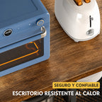 Estante de Cozinha Industrial 6 Níveis Metal e Madeira - FERRAVO™