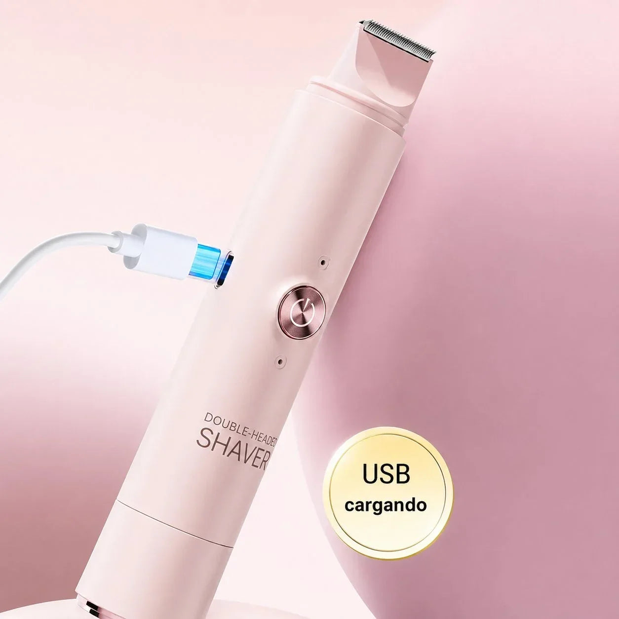 Depiladora Elétrica Feminina 2 em 1 para Rosto, Axilas, Pernas e Área Íntima - LISVYRA™