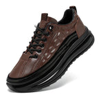 Sapato de Couro Croco Cavalheiro Elite — Ortopédico Masculino