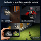 Câmera de Segurança Wi-Fi Externa 6MP com Lente Dupla e Visão Panorâmica PANORVIA™