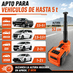 Macaco Hidráulico Elétrico 4 em 1, 5 Toneladas 12V - ALZAVIX™