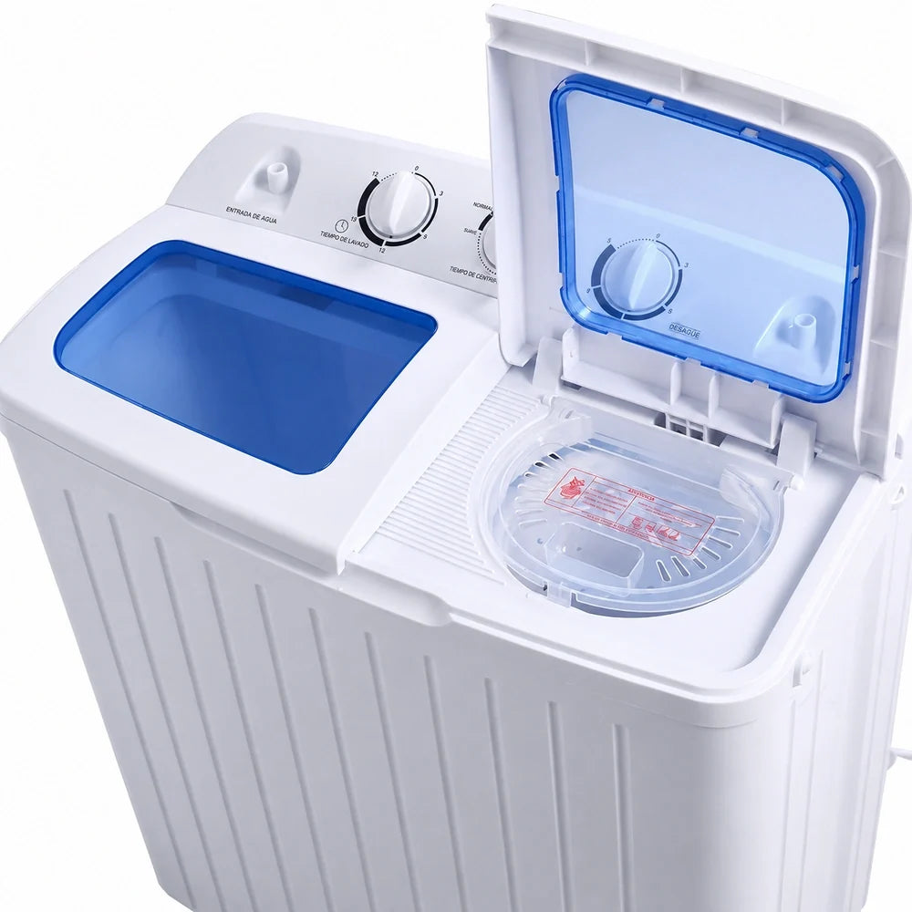 Lavadora Portátil 5,5 kg 2 em 1 com Centrifugação - LAVAXIS™