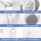 Lavadora Portátil 5,5 kg 2 em 1 com Centrifugação - LAVAXIS™